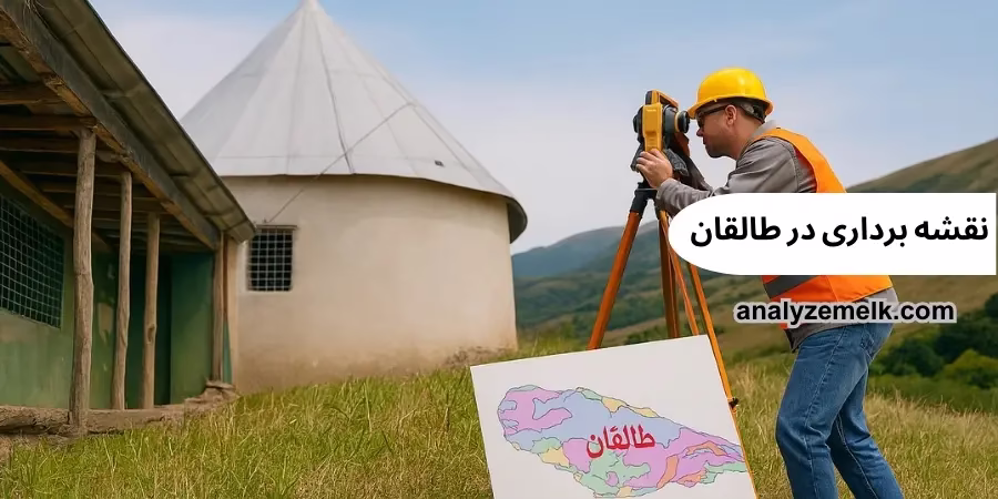 نقشه برداری در طالقان